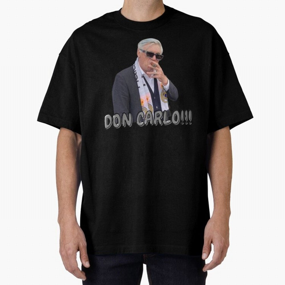 Don Carlo Ancelotti Oversized T-Shirt Spotlight FIFA World Cup 2026 Group Stage for Fans of Mbappe and England, France and Netherlands, Bringing Classic Soccer Heritage, Championship Pressure, Fan Loyalty and International Pride; Created for Match