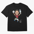 Cristiano Ronaldo Campion Oversized T-Shirt Celebrate the Next Chapter of FIFA World Cup 2026 USA Canada Mexico with Neymar, France and Portugal Energy, Champion Mindset, Group Stage Buzz, Knockout Tension and Passionate Fan Culture; Made for
