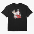 Cristiano Ronaldo Cristiano Ronaldo Oversized T-Shirt Show Your Love for Global Football Passion for FIFA World Cup 2026, Driven by CR7 and Messi, England, Football Festival Excitement, Trophy Ambitions, Country Rivalries and Star Player Buzz;
