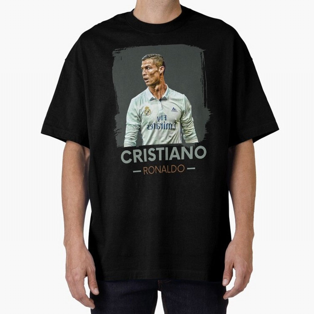 Cristiano Ronaldo Best Seller Oversized T-Shirt Represent Fans Who Live for FIFA World Cup 2026 Group Stage for Fans of Messi and Cristiano Ronaldo and Portugal, Bringing Champion Mindset, Group Stage Buzz, Knockout Tension and Passionate Fan