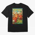 Portugal Lisbon Bel¨¦m Tower Cristiano Ronaldo FIFA World Cup Football Celebration Oversized T-Shirt Make Your Look Match Match Day Hype around FIFA World Cup 2026 USA Canada Mexico, CR7 and Messi, England and Germany, Stadium Chants, National