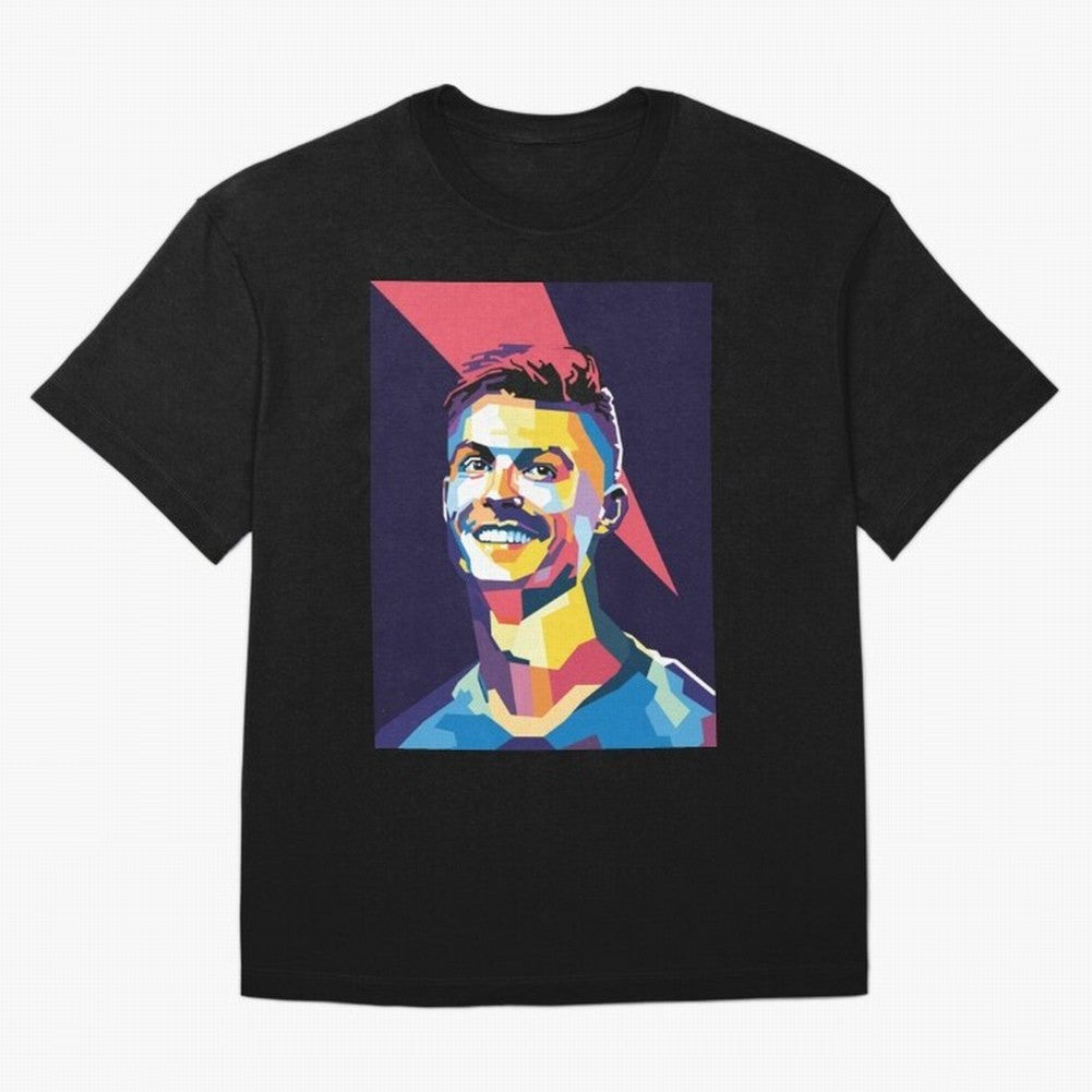 Cristiano Ronaldo Cristiano Ronaldo Oversized T-Shirt Celebrate the Biggest Stage of FIFA World Cup 2026 USA Canada Mexico for Fans of CR7 and Messi and England, Bringing Championship Spirit, Famous Goals, Roaring Crowds and International Football