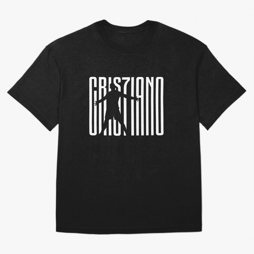 Cristiano Ronaldo Oversized T-Shirt Show Passion for the Stars of FIFA World Cup 2026 USA Canada Mexico Filled with CR7 and Messi, England Energy, Retro Football Energy, Iconic Rivalries, Trophy Chase Drama and Stadium Atmosphere; Ideal for