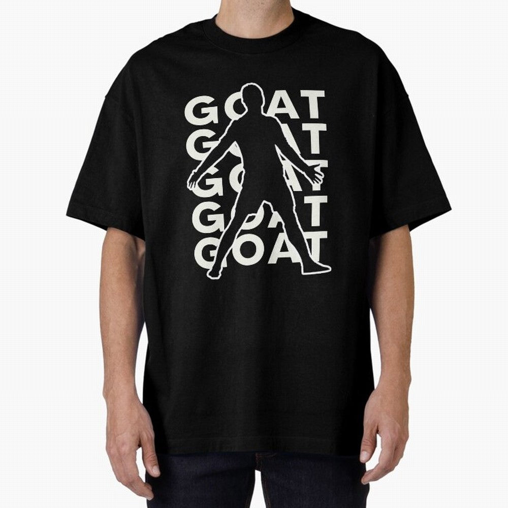 Cristiano Ronaldo the goat CR7 Oversized T-Shirt Build FIFA World Cup 2026 for Fans of Neymar and Germany, Bringing Football Passion, Legendary Performances, Festival Vibes and Supporter Community; Great for Supporters Who Love Legendary Players,
