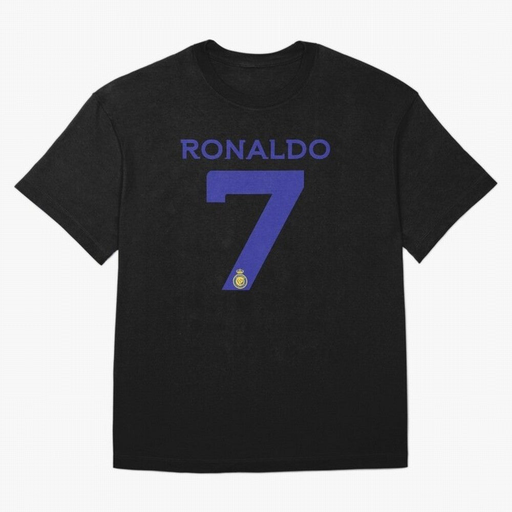 Ronaldo 7 Al-Nassr Football Club - Oversized T-Shirt Carry the Colors and Pride of FIFA World Cup 2026 USA Canada Mexico for Fans of Neymar, Haaland and Cristiano Ronaldo and England, Bringing Goal Celebration Energy, Supporter Heritage, Football