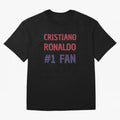 Cristiano Ronaldo - #1 Fan Oversized T-Shirt Feel the Trophy Chase of FIFA World Cup 2026 Spirit, Centered on England, France and Netherlands, Cristiano Ronaldo, Supporter Pride, Iconic Celebrations, Legendary Names and Global Match Day Energy;