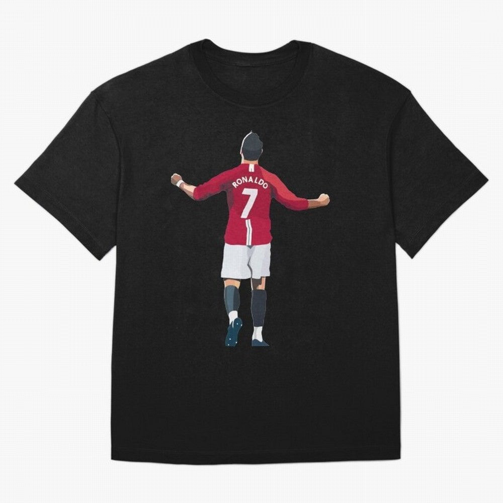 Cristiano Ronaldo Legend Cristiano Ronaldo Oversized T-Shirt Represent the Passion of Match Day Hype around FIFA World Cup 2026 Group Stage, Messi and Cristiano Ronaldo, France and Portugal, Vintage Soccer Flavor, Modern Football Stars, National