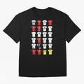Cristiano Ronaldo Football Oversized T-Shirt Show Passion for the Stars of the FIFA World Cup 2026 Journey through Messi, CR7 and Mbappe Highlights, England Pride, Soccer Culture, Superstar Moments, National Team Dreams and Competitive Fire; Made