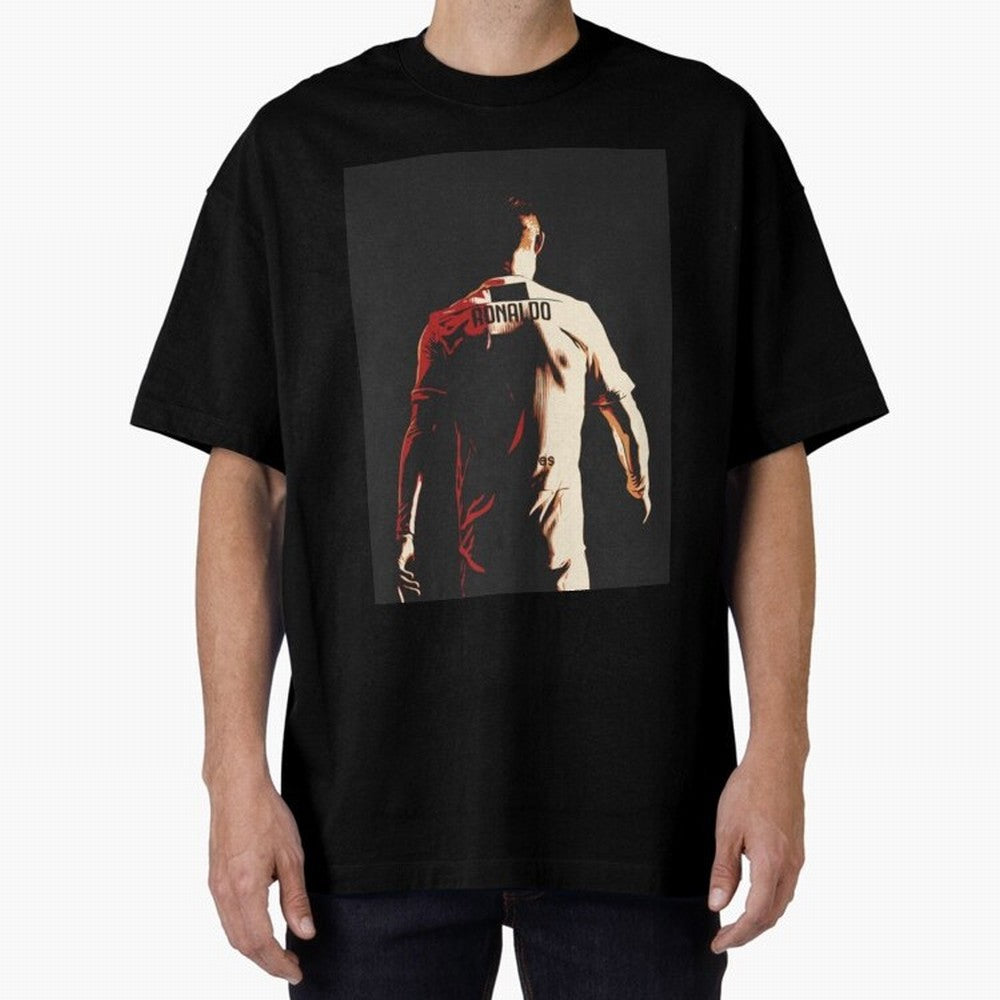 Cristiano Ronaldo Cristiano Ronaldo Juventus Oversized T-Shirt Carry FIFA World Cup 2026 Group Stage Highlighting Cristiano Ronaldo, Haaland and CR7, England, France and Netherlands Energy, Retro Football Energy, Iconic Rivalries, Trophy Chase