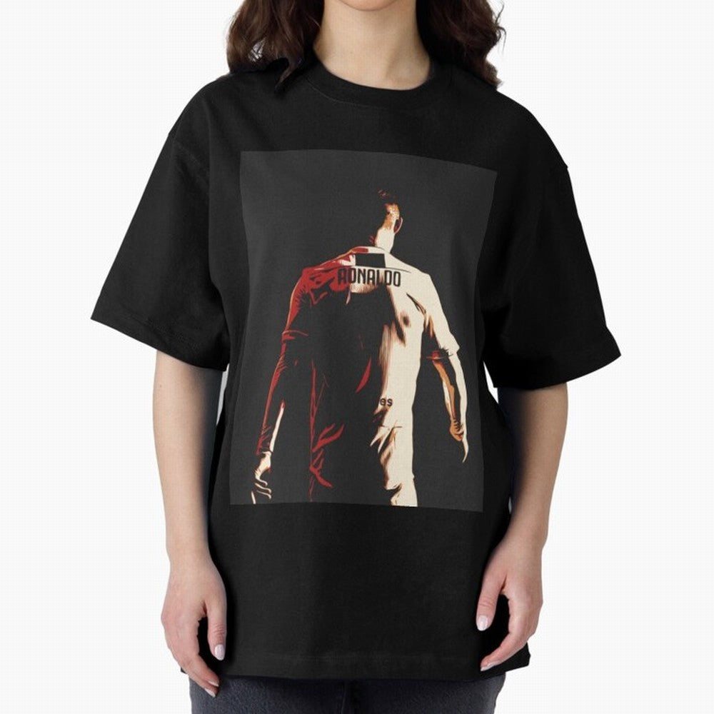 Cristiano Ronaldo Cristiano Ronaldo Juventus Oversized T-Shirt Carry FIFA World Cup 2026 Group Stage Highlighting Cristiano Ronaldo, Haaland and CR7, England, France and Netherlands Energy, Retro Football Energy, Iconic Rivalries, Trophy Chase