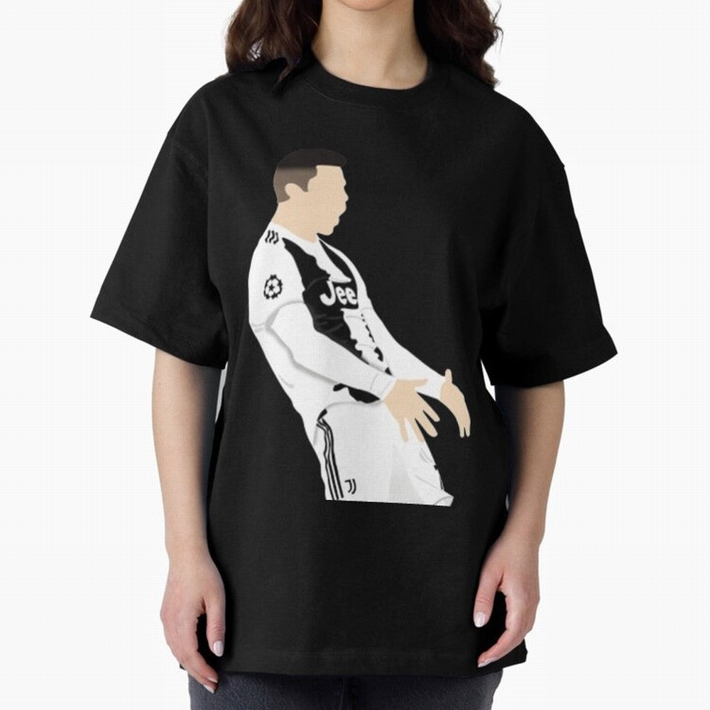 Cristiano Ronaldo Cristiano Ronaldo cr7 Oversized T-Shirt Enjoy the Biggest Football Party of the FIFA World Cup 2026 USA Canada Mexico Journey through Messi, Neymar and Mbappe Highlights, Portugal, Spain and Germany Pride, Game Day Rituals,