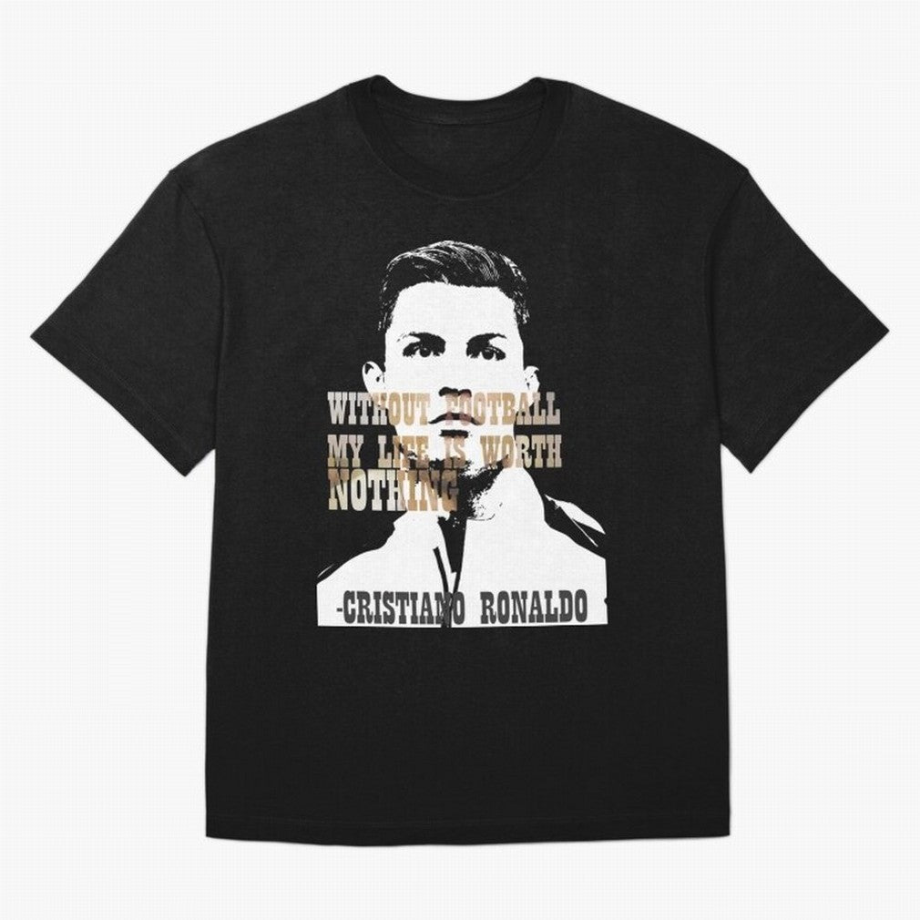 Cristiano Ronaldo cristiano ronaldo quote Oversized T-Shirt Unlock FIFA World Cup 2026 Featuring Neymar, France and Portugal Energy, Match Day Excitement, Supporter Culture, Golden Goals and Global Football Passion; Great for Watch Parties, Sports