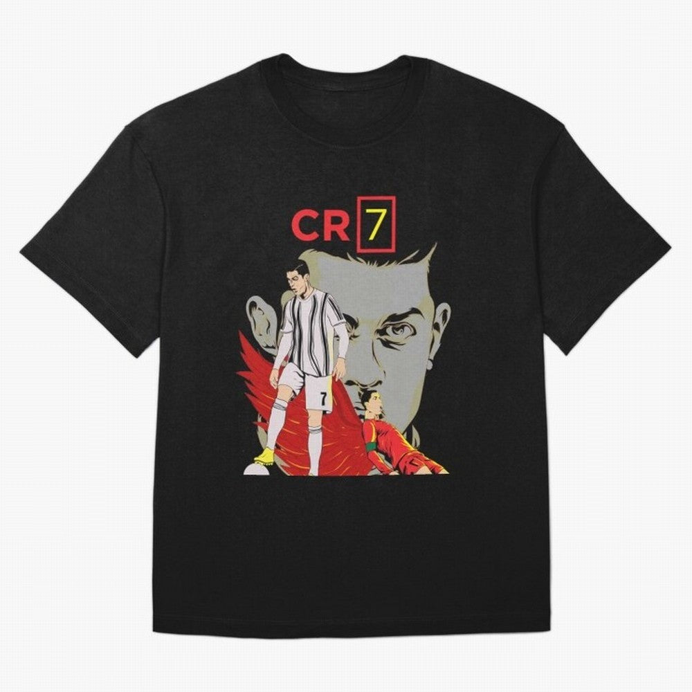 Cristiano Ronaldo Cristiano Ronaldo cr7 Oversized T-Shirt Cheer through Every Moment of FIFA World Cup 2026 Made for Neymar, Germany Energy, Supporter Pride, Iconic Celebrations, Legendary Names and Global Match Day Energy; Perfect for Fans,