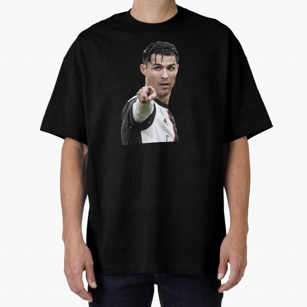 cristiano ronaldo Oversized T-Shirt Celebrate Every Goal in Match Day Hype around FIFA World Cup 2026 USA Canada Mexico, Messi and Cristiano Ronaldo, France and Portugal, Goal Celebration Energy, Supporter Heritage, Football Icons and Worldwide