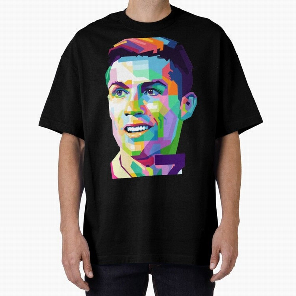 Cristiano Ronaldo CRISTIANO RONALDO 7 Oversized T-Shirt Make Every Match About FIFA World Cup 2026 Spirit, with England, Messi and Cristiano Ronaldo, Sports Nostalgia, International Competition, Famous Players and Unforgettable Victories; Perfect