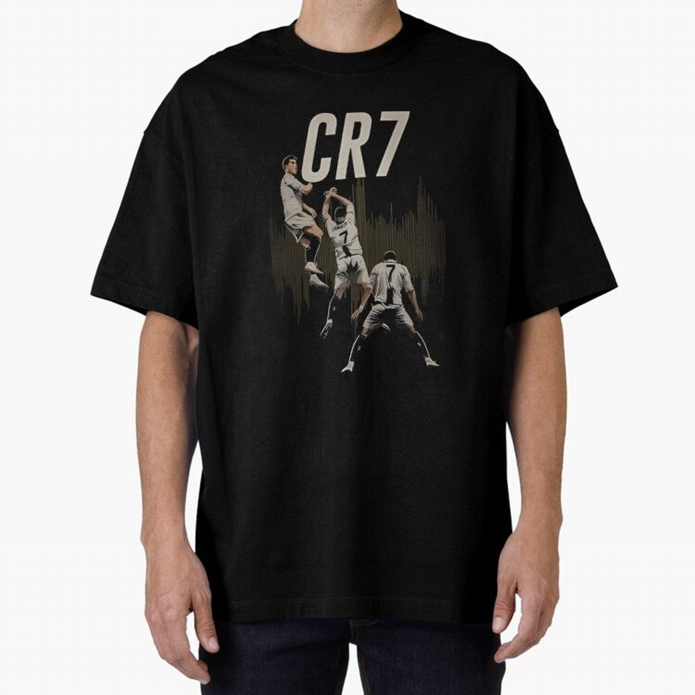 Cr7 Oversized T-Shirt Celebrate the Biggest Stage of FIFA World Cup 2026 Group Stage for Fans of Messi and England and Germany, Bringing Supporter Pride, Iconic Celebrations, Legendary Names and Global Match Day Energy; Made for Die Hard