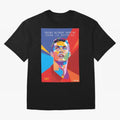 Cristiano Ronaldo Oversized T-Shirt Show Support during Global Football Passion for FIFA World Cup 2026 Group Stage, Driven by Neymar, Brazil, Portugal and Argentina, Goal Celebration Energy, Supporter Heritage, Football Icons and Worldwide
