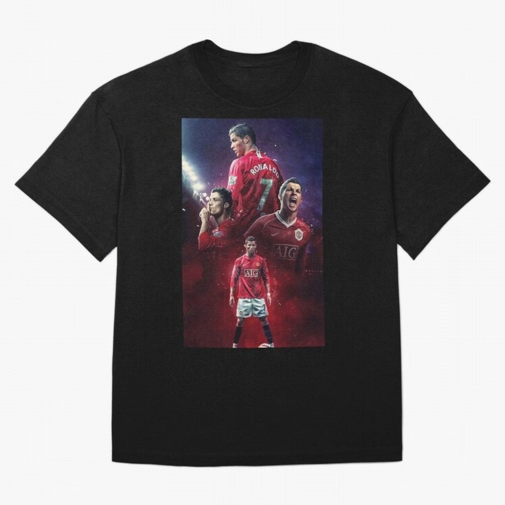 Cristiano Ronaldo dos Santos Aveiro Art Oversized T-Shirt Celebrate Fan Culture around the FIFA World Cup 2026 Group Stage Journey through Mbappe Highlights, England Pride, Football Festival Excitement, Trophy Ambitions, Country Rivalries and Star
