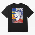 Cristiano Ronaldo Cristiano Ronaldo Azulejos Oversized T-Shirt Show Up for the Glory of Global Football Passion for FIFA World Cup 2026 Group Stage, Built around CR7, Portugal, Retro Football Energy, Iconic Rivalries, Trophy Chase Drama and Stadium
