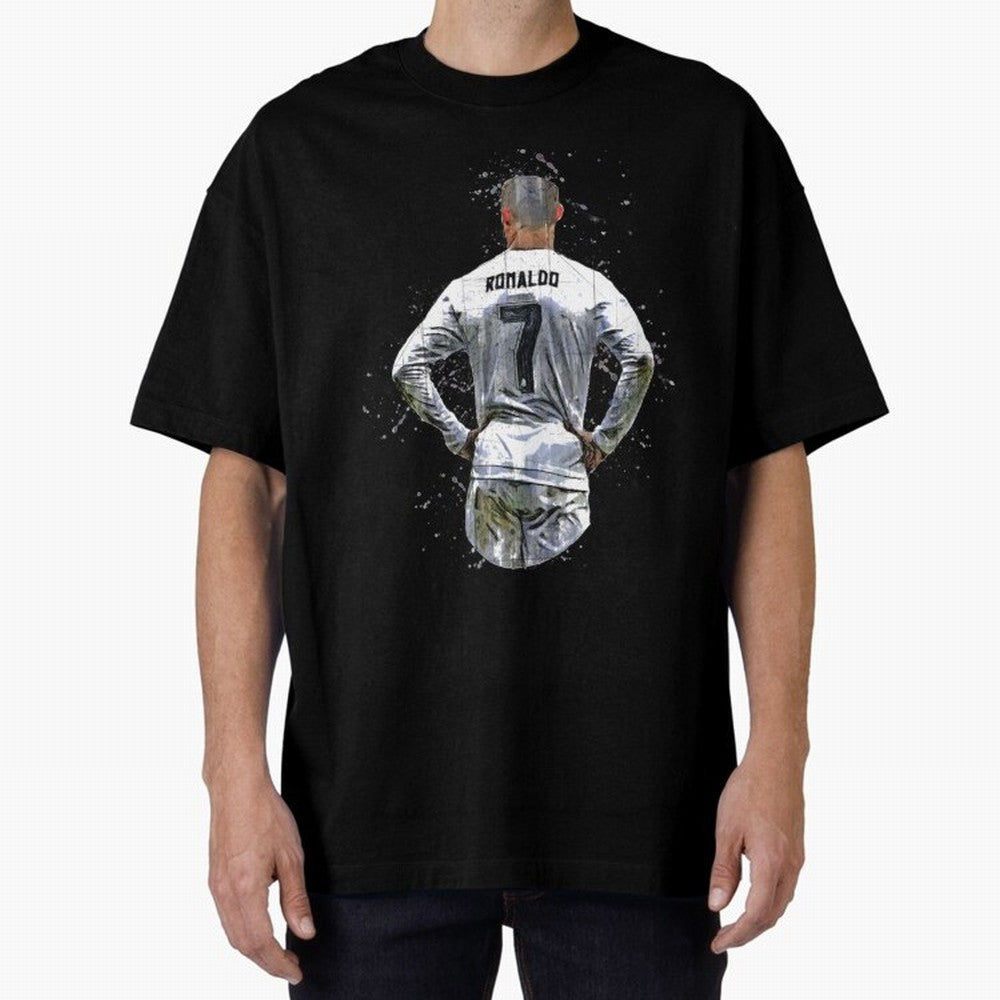 Cristiano Ronaldo Cristiano Ronaldo cr7 Oversized T-Shirt Feel FIFA World Cup 2026 Group Stage for Fans of Cristiano Ronaldo, Haaland and CR7 and Argentina and Brazil, Bringing Stadium Chants, National Pride, Trophy Dreams and Unforgettable
