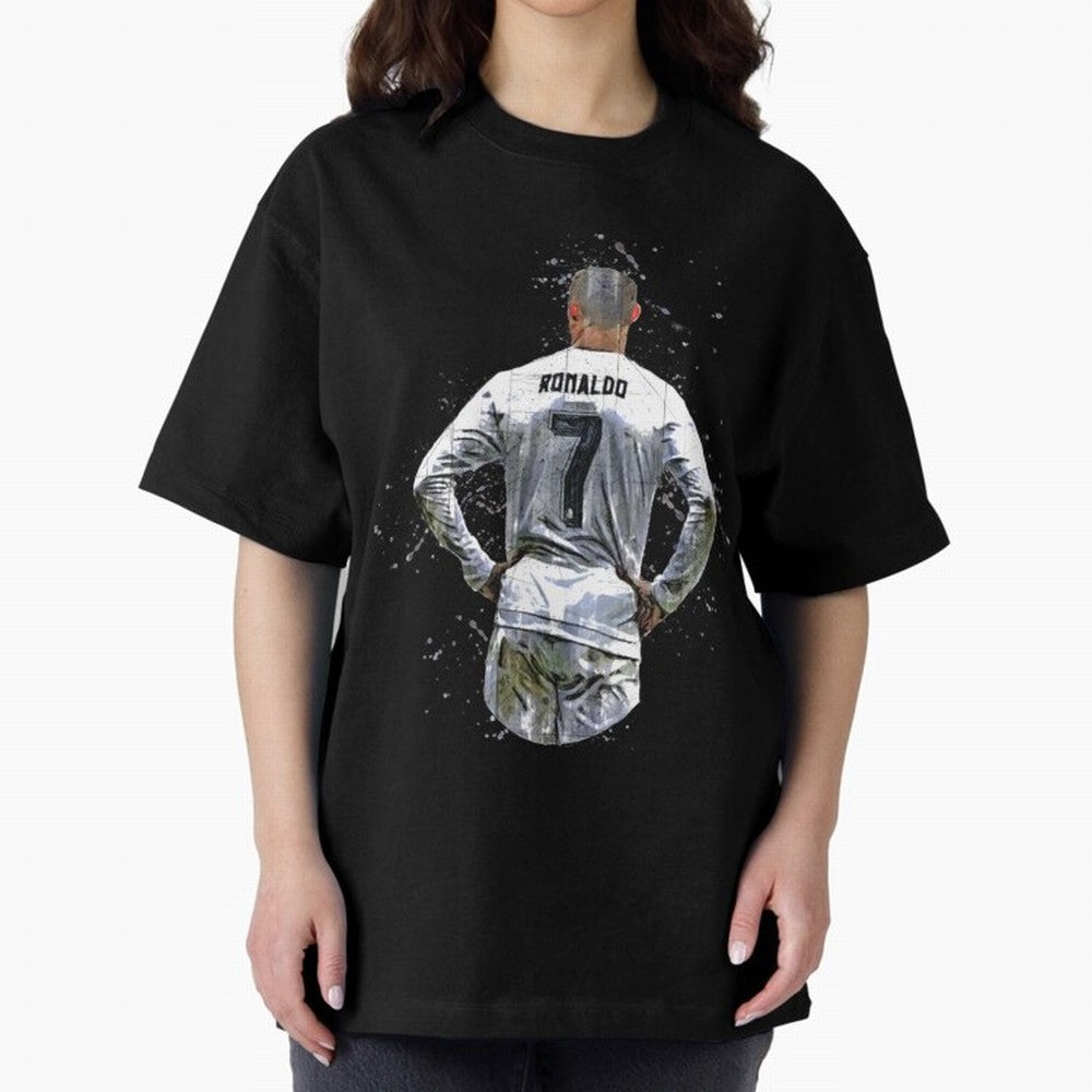 Cristiano Ronaldo Cristiano Ronaldo cr7 Oversized T-Shirt Feel FIFA World Cup 2026 Group Stage for Fans of Cristiano Ronaldo, Haaland and CR7 and Argentina and Brazil, Bringing Stadium Chants, National Pride, Trophy Dreams and Unforgettable