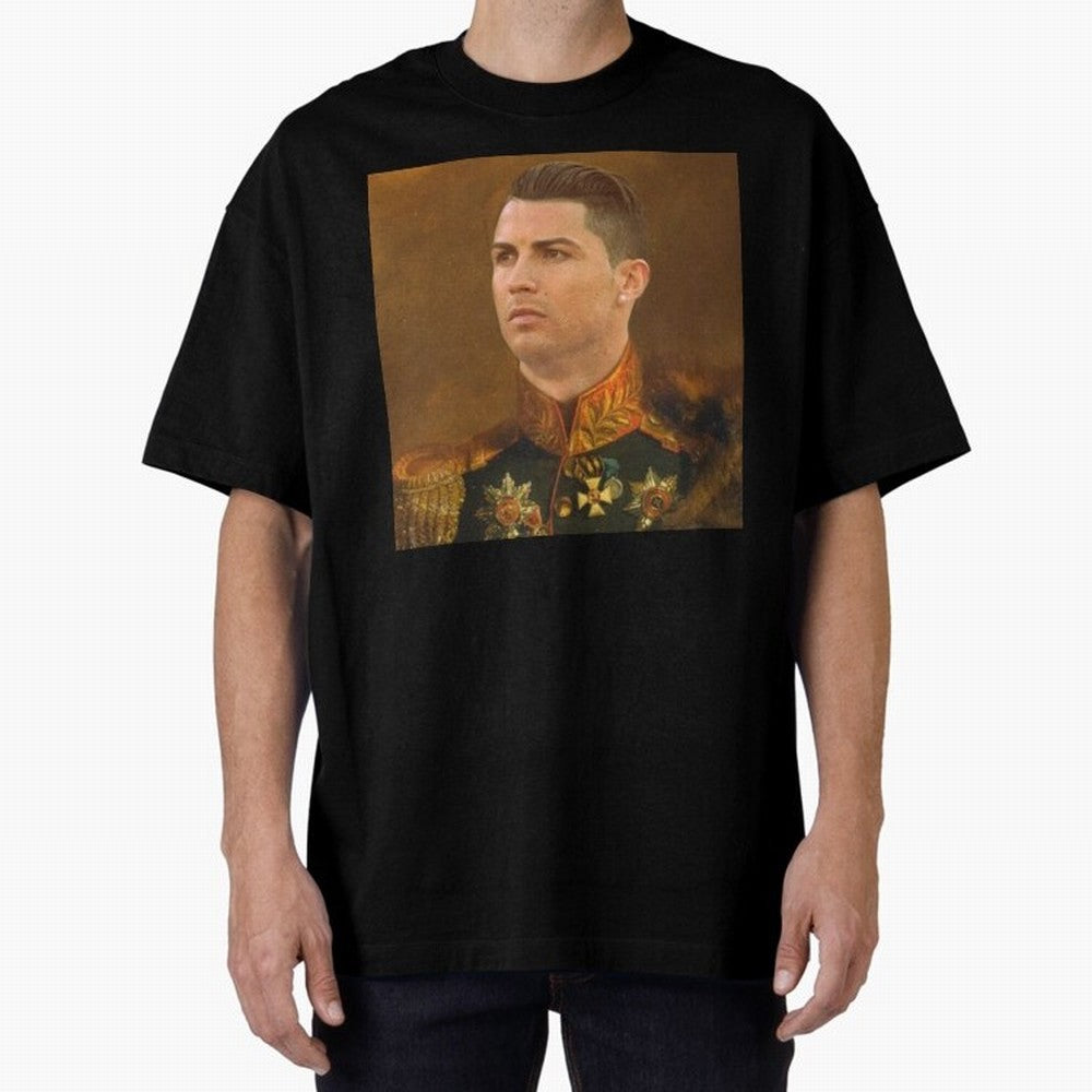 cristiano ronaldo - replaceface Oversized T-Shirt Experience FIFA World Cup 2026 USA Canada Mexico for Fans of CR7 and Messi and England and Germany, Bringing Goal Celebration Energy, Supporter Heritage, Football Icons and Worldwide Tournament Joy;