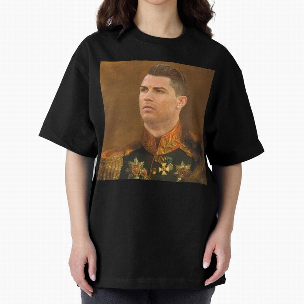 cristiano ronaldo - replaceface Oversized T-Shirt Experience FIFA World Cup 2026 USA Canada Mexico for Fans of CR7 and Messi and England and Germany, Bringing Goal Celebration Energy, Supporter Heritage, Football Icons and Worldwide Tournament Joy;
