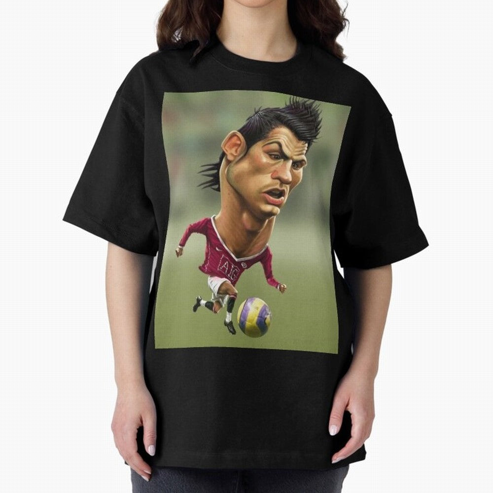 CR7 Cristiano Oversized T-Shirt Feel International Energy from FIFA World Cup 2026 Spirit, Celebrating Spain, CR7 and Messi, Football History, Final Match Energy, Crowd Noise and Once in a Lifetime Moments; Perfect for People Who Love Argentina,