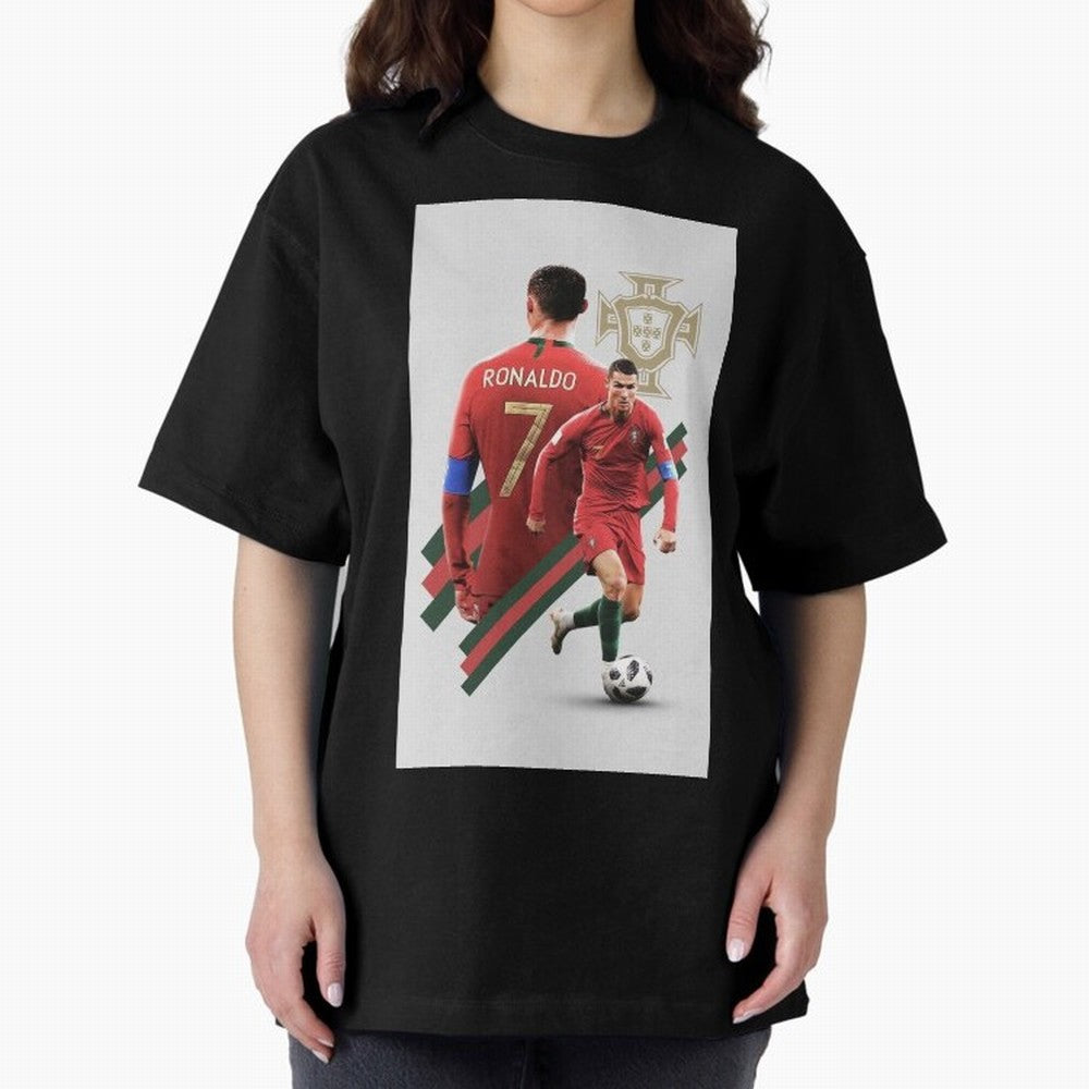 cr qatar Oversized T-Shirt Wear the Spirit of Global Football Passion for FIFA World Cup 2026 Group Stage, Inspired by Haaland, Spain, Supporter Pride, Iconic Celebrations, Legendary Names and Global Match Day Energy; Ideal for Football Dads,