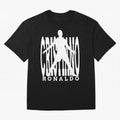 Cristiano Ronaldo - The Legend! Oversized T-Shirt Join the Global Buzz around Match Day Hype around FIFA World Cup 2026, CR7 and Messi, England, France and Netherlands, Championship Spirit, Famous Goals, Roaring Crowds and International Football