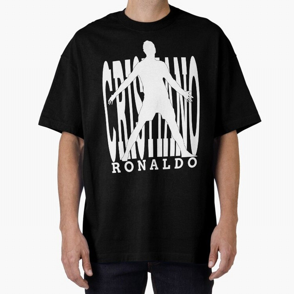 Cristiano Ronaldo - The Legend! Oversized T-Shirt Join the Global Buzz around Match Day Hype around FIFA World Cup 2026, CR7 and Messi, England, France and Netherlands, Championship Spirit, Famous Goals, Roaring Crowds and International Football