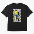 Cristiano Ronaldo Siuuuu Celebration Oversized T-Shirt Remember the FIFA World Cup 2026 USA Canada Mexico Journey through Neymar, Haaland and Cristiano Ronaldo Highlights, Argentina and Brazil Pride, Worldwide Fan Energy, Dramatic Goals, Stadium