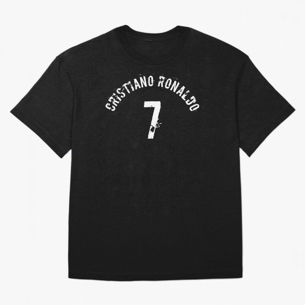 Cristiano Ronaldo 7 Oversized T-Shirt Fuel Match Day Hype around FIFA World Cup 2026 USA Canada Mexico, Cristiano Ronaldo, Portugal, Spain and Germany, Retro Football Energy, Iconic Rivalries, Trophy Chase Drama and Stadium Atmosphere; Made for Die