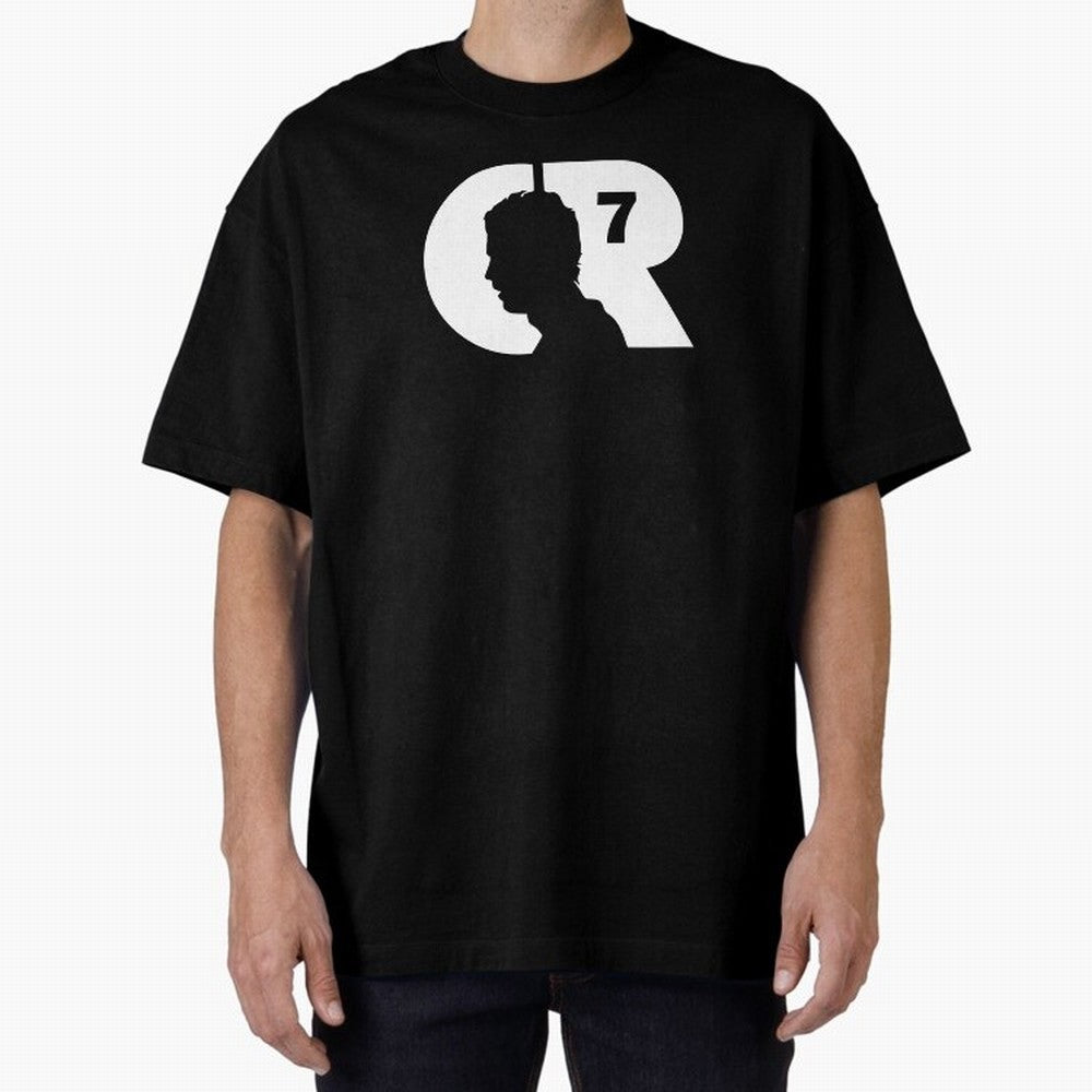 Cr7 Cristiano Ronaldo 7 Oversized T-Shirt Show Fan Pride Across Global Football Passion for FIFA World Cup 2026, Centered on Messi, CR7 and Mbappe, Spain, Tournament Hype, Historic Matchups, Family Viewing Parties and Global Sports Pride; Perfect