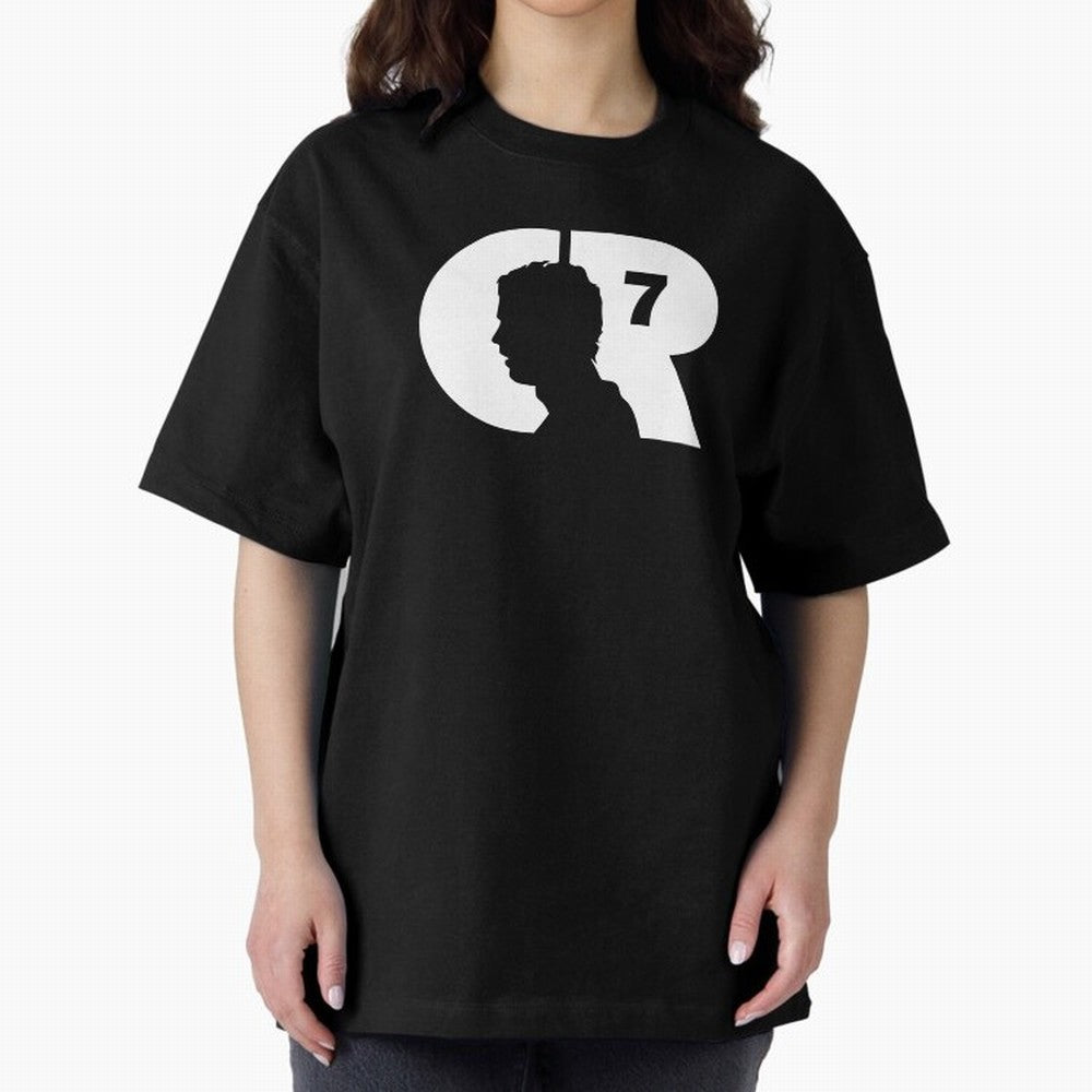 Cr7 Cristiano Ronaldo 7 Oversized T-Shirt Show Fan Pride Across Global Football Passion for FIFA World Cup 2026, Centered on Messi, CR7 and Mbappe, Spain, Tournament Hype, Historic Matchups, Family Viewing Parties and Global Sports Pride; Perfect