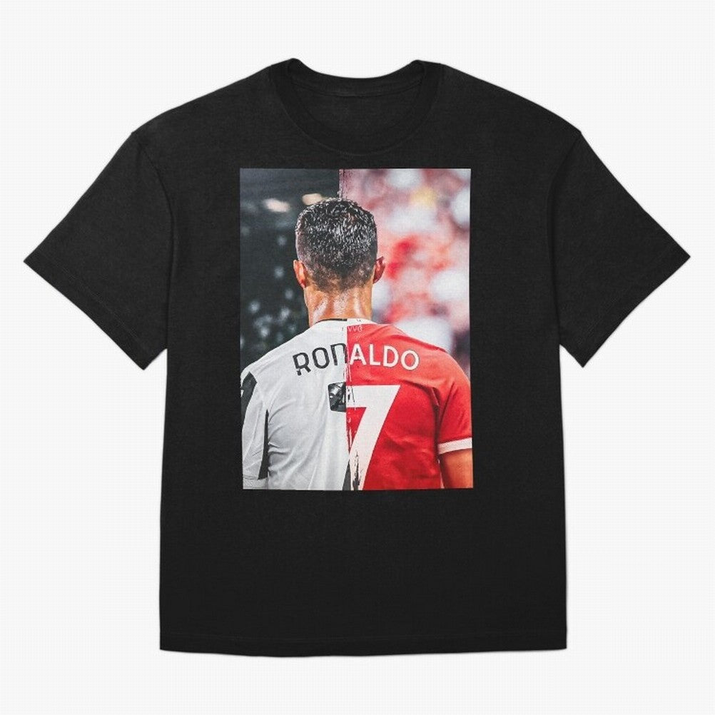 Cristiano Ronaldo , Manchester Star , Football Poster 2122 Star Oversized T-Shirt Turn Up for Match Day Hype around FIFA World Cup 2026 Group Stage, Messi, Spain, Tournament Hype, Historic Matchups, Family Viewing Parties and Global Sports Pride;