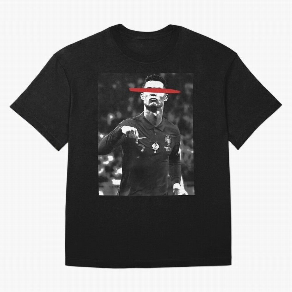 Cristiano in Rubrum Plaga Oversized T-Shirt Refresh FIFA World Cup 2026 USA Canada Mexico for Fans of Cristiano Ronaldo and Portugal, Bringing Worldwide Fan Energy, Dramatic Goals, Stadium Lights and Championship Celebrations; Great for Watch