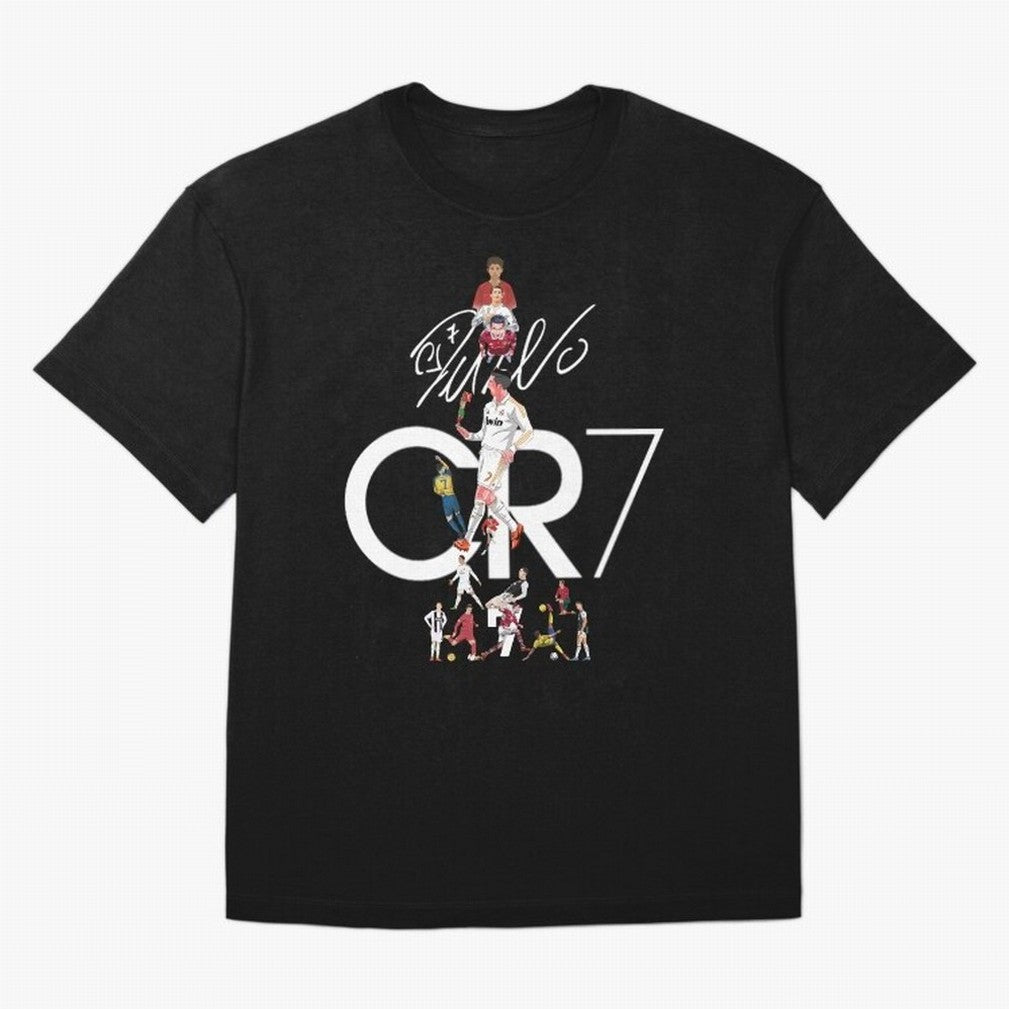 CR7 Oversized T-Shirt Fuel FIFA World Cup 2026 USA Canada Mexico for Fans of Haaland and Germany, Bringing Stadium Chants, National Pride, Trophy Dreams and Unforgettable Football Memories; Great for Supporters Who Love Legendary Players, National