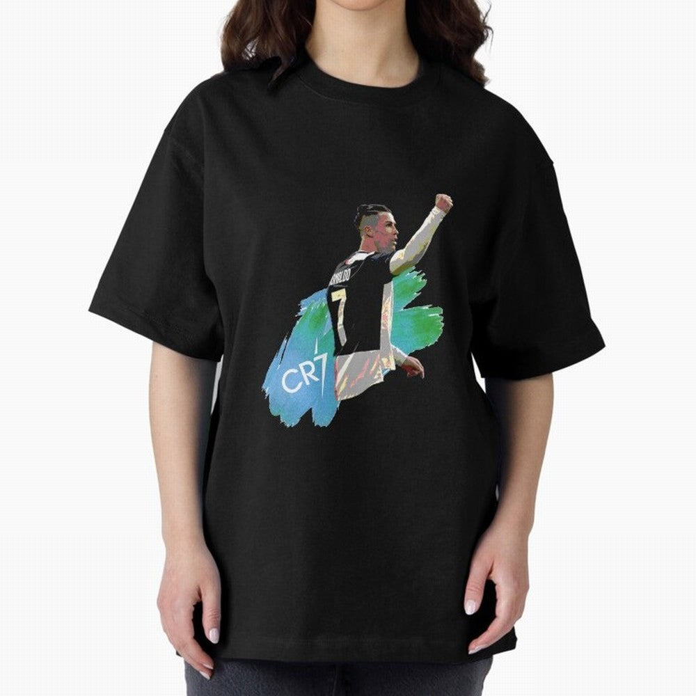 Cristiano Ronaldo Oversized T-Shirt Wear the Spirit of FIFA World Cup 2026 USA Canada Mexico Spirit, Driven by Netherlands, Cristiano Ronaldo, Haaland and CR7, Classic Soccer Heritage, Championship Pressure, Fan Loyalty and International Pride;