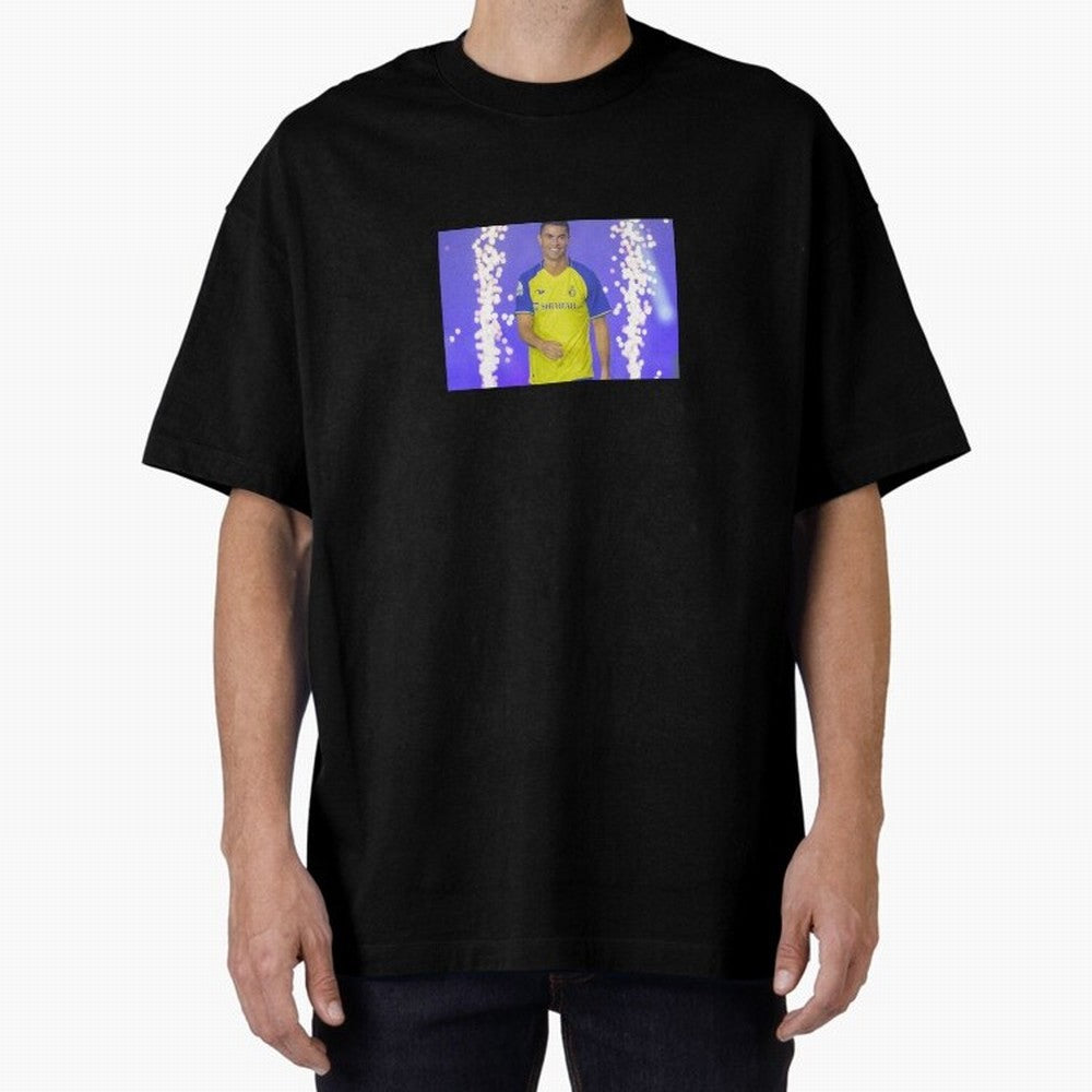 CRISTIANO RONALDO AL NASSR Oversized T-Shirt Bring Legendary Rivalry Energy to the FIFA World Cup 2026 Journey through Messi Highlights, Brazil, Portugal and Argentina Pride, Goal Celebration Energy, Supporter Heritage, Football Icons and Worldwide