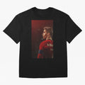 Art Ronaldo Wallpaper Oversized T-Shirt Make Game Day About FIFA World Cup 2026 USA Canada Mexico Spirit, Connected to France, Neymar, Championship Spirit, Famous Goals, Roaring Crowds and International Football Unity; Made for Collectors Who Enjoy