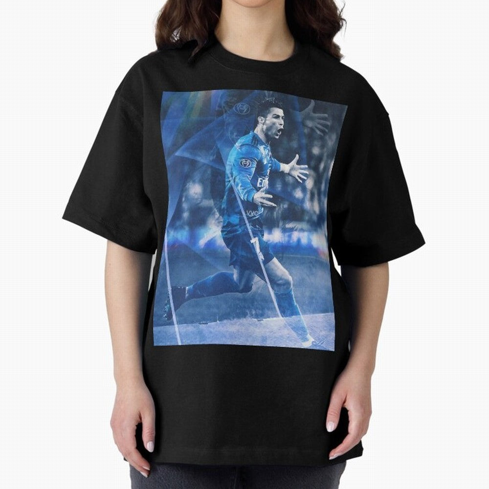 BEST SELLER Ronaldo Goat Real Madrid,Ronaldo Gifts,Ronaldo Best,Ronaldo Top Seller Oversized T-Shirt Live the Energy of Match Day Hype around FIFA World Cup 2026 Group Stage, Mbappe, England and Germany, Retro Football Energy, Iconic Rivalries,