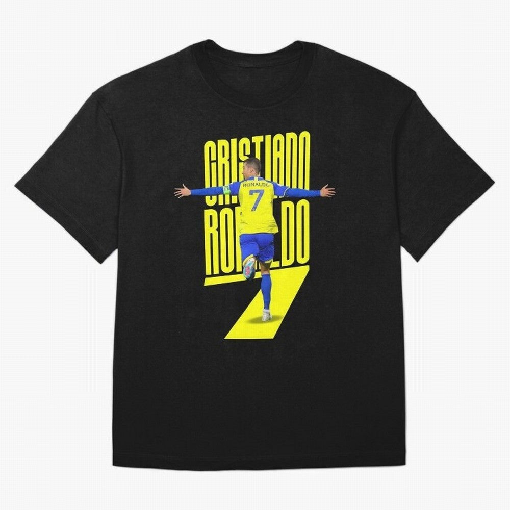 cristiano ronaldo 7 Oversized T-Shirt Fuel the FIFA World Cup 2026 Journey through Messi Highlights, Brazil Pride, Football History, Final Match Energy, Crowd Noise and Once in a Lifetime Moments; Ideal for Football Dads, Football Moms, Friends,