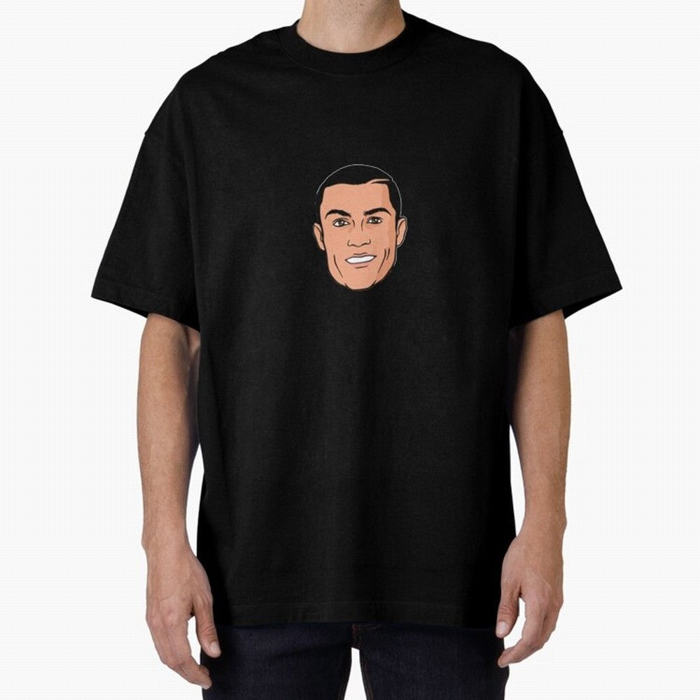 CR7 , Cristiano Ronaldo fan-art Oversized T-Shirt Support the Legends of Match Day Hype around FIFA World Cup 2026, Mbappe, England, Tournament Hype, Historic Matchups, Family Viewing Parties and Global Sports Pride; Built for Supporters Chasing