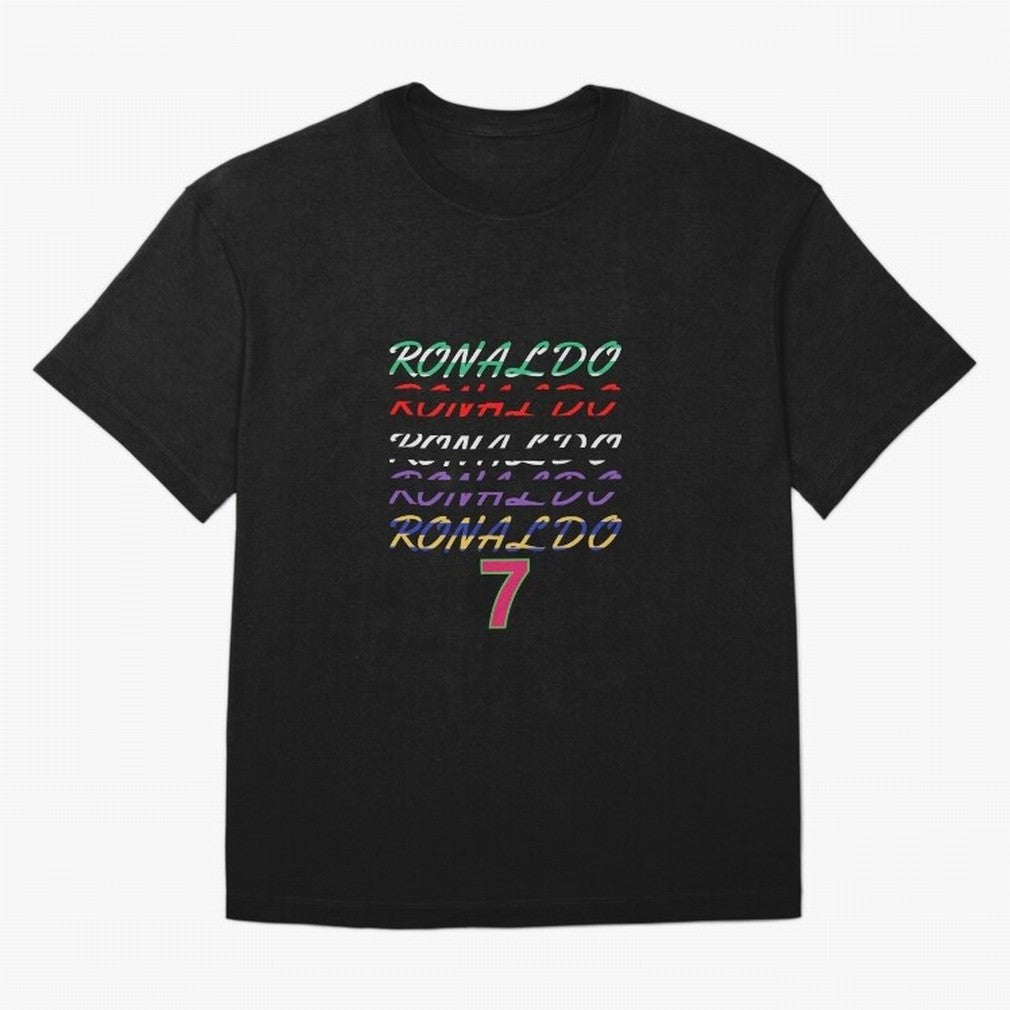 WITH CR7 RONALDO - ALL CAREER Oversized T-Shirt Show Passion for the Stars of the FIFA World Cup 2026 Group Stage Journey through CR7 Highlights, Argentina Pride, Worldwide Fan Energy, Dramatic Goals, Stadium Lights and Championship Celebrations;