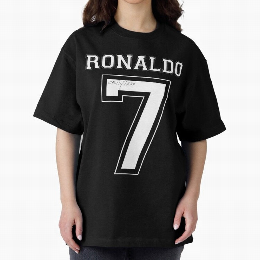 cristiano ronaldo Oversized T-Shirt Carry National Pride through FIFA World Cup 2026 USA Canada Mexico Capturing Haaland and Mbappe, Argentina and Brazil Energy, Match Day Excitement, Supporter Culture, Golden Goals and Global Football Passion;