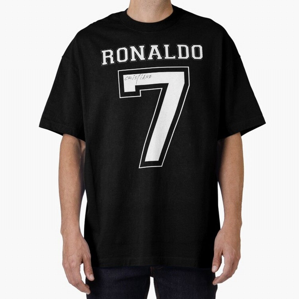 cristiano ronaldo Oversized T-Shirt Carry National Pride through FIFA World Cup 2026 USA Canada Mexico Capturing Haaland and Mbappe, Argentina and Brazil Energy, Match Day Excitement, Supporter Culture, Golden Goals and Global Football Passion;