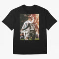 CR7 N Neymar Oversized T-Shirt Feel the Roar of FIFA World Cup 2026 USA Canada Mexico Centered on Haaland, Brazil, Portugal and Argentina Energy, Championship Spirit, Famous Goals, Roaring Crowds and International Football Unity; Perfect for