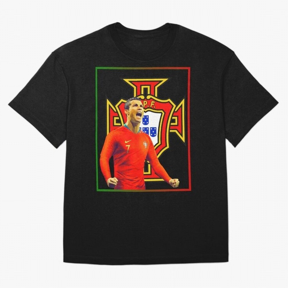 cristiano ronaldo Oversized T-Shirt Celebrate Global Passion for Global Football Passion for FIFA World Cup 2026 Group Stage, Built around Neymar, Haaland and Cristiano Ronaldo, France, Match Day Excitement, Supporter Culture, Golden Goals and