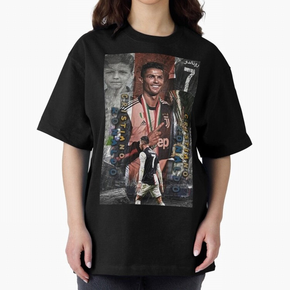 Wallpaper Ronaldo Art iPhone Case & Cover| Cr7 gift Oversized T-Shirt Represent Football Lovers during the FIFA World Cup 2026 Journey through CR7 and Messi Highlights, France and Portugal Pride, Goal Celebration Energy, Supporter Heritage,